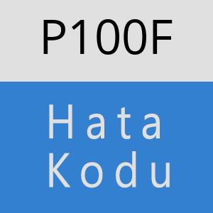 P100F hatasi