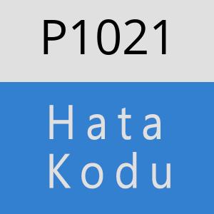 P1021 hatasi