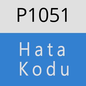 P1051 hatasi