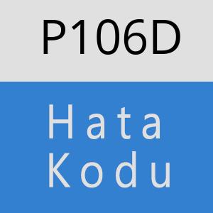 P106D hatasi