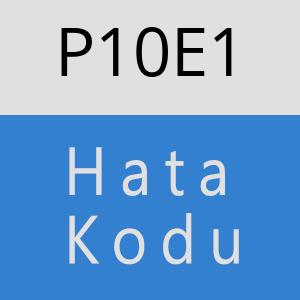 P10E1 hatasi