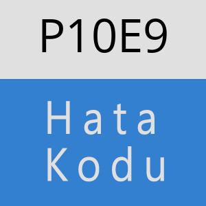 P10E9 hatasi