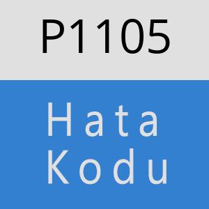 P1105 hatasi