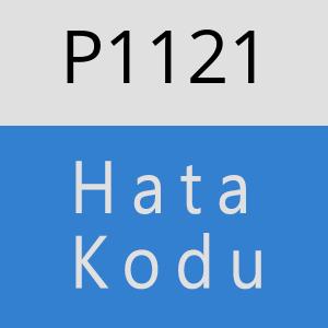 P1121 hatasi