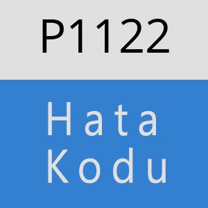 P1122 hatasi