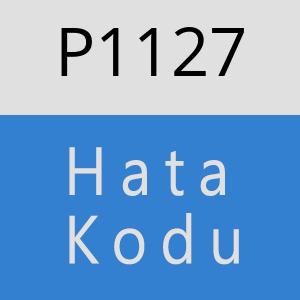 P1127 hatasi