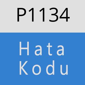 P1134 hatasi