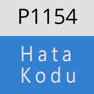 P1154 hatasi