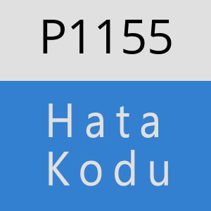 P1155 hatasi