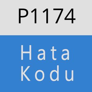 P1174 hatasi