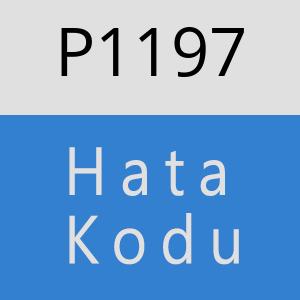 P1197 hatasi