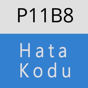 P11B8 hatasi