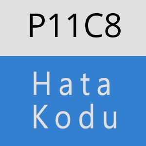 P11C8 hatasi