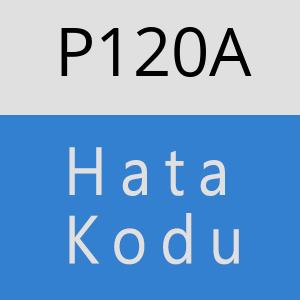 P120A hatasi