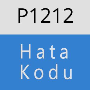 P1212 hatasi