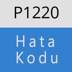 P1220 hatasi