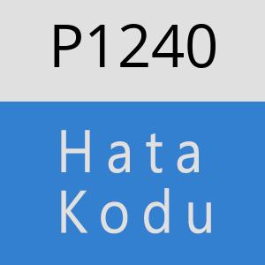 P1240 hatasi