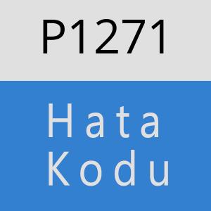 P1271 hatasi