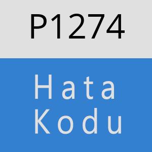 P1274 hatasi