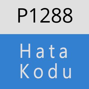 P1288 hatasi