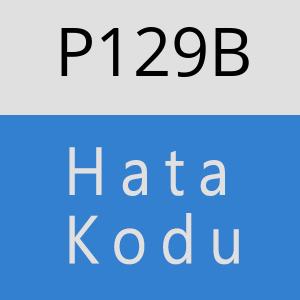 P129B hatasi