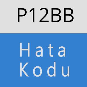 P12BB hatasi