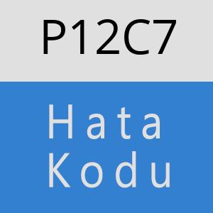 P12C7 hatasi