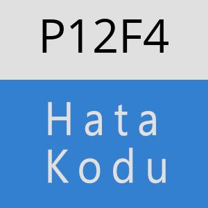 P12F4 hatasi