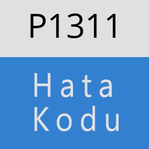 P1311 hatasi