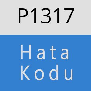 P1317 hatasi