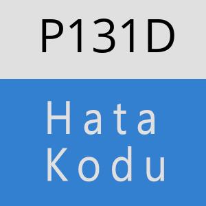 P131D hatasi