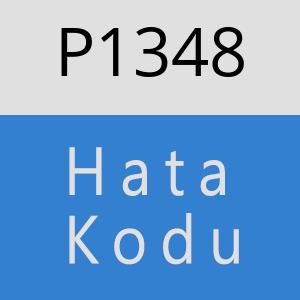 P1348 hatasi