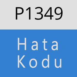 P1349 hatasi