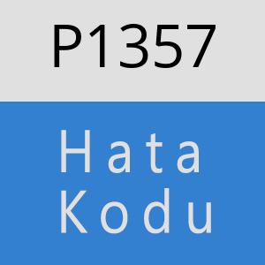 P1357 hatasi