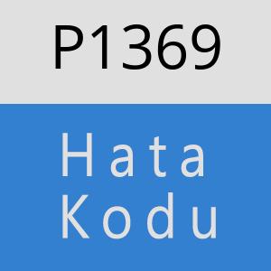 P1369 hatasi