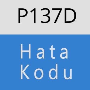 P137D hatasi