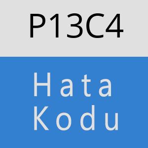 P13C4 hatasi