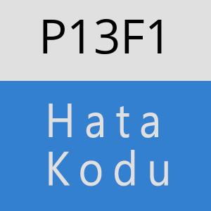 P13F1 hatasi