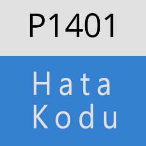 P1401 hatasi