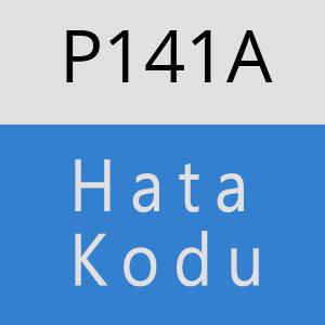 P141A hatasi