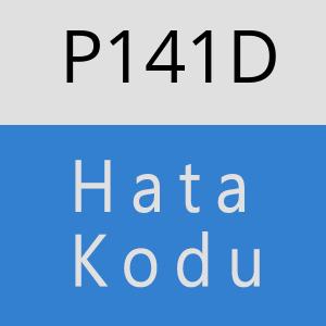 P141D hatasi