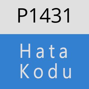 P1431 hatasi