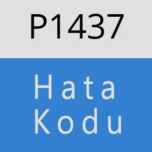 P1437 hatasi