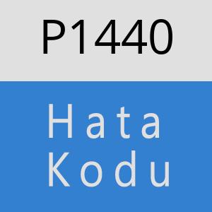 P1440 hatasi