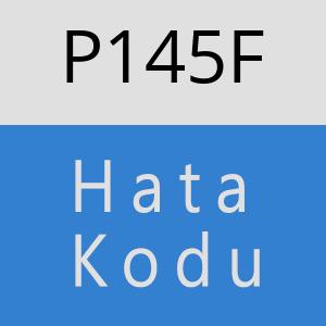 P145F hatasi