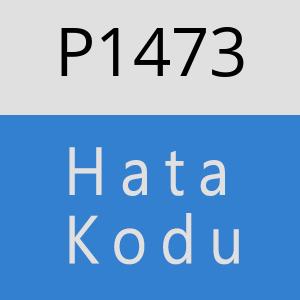 P1473 hatasi
