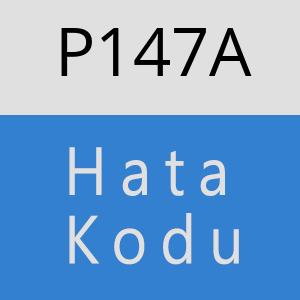 P147A hatasi