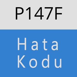 P147F hatasi