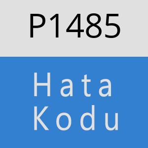 P1485 hatasi