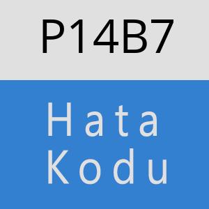 P14B7 hatasi
